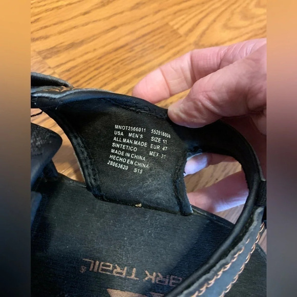 Ozark Trail Outdoor Gorpcore Hiking Slip-On Closed-Toe Sandal Brown Size 13 - Picture 3 of 4